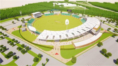 cricket stadium rendering